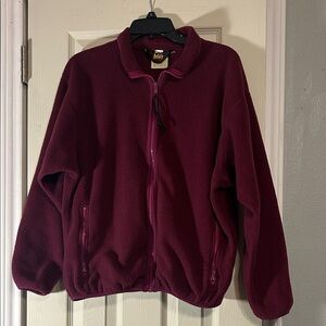 🎆End of year Sale💸 REI burgundy polartec fleece jacket